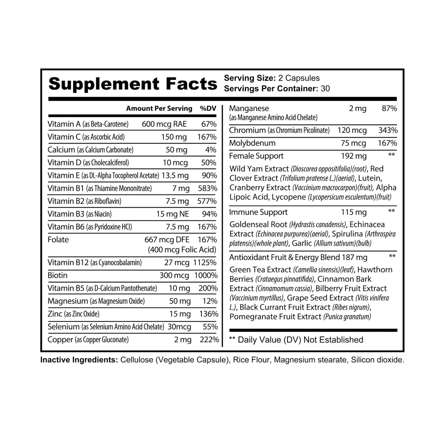 Daily Nutrition & Wellness